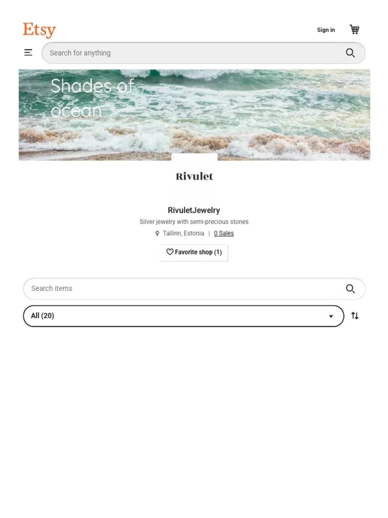 Rivulet Jewelry PDF Etsy Quartz