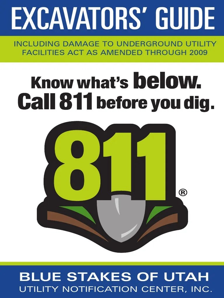 Excavators' Guide Apwa Uniform Color Code PDF Excavation