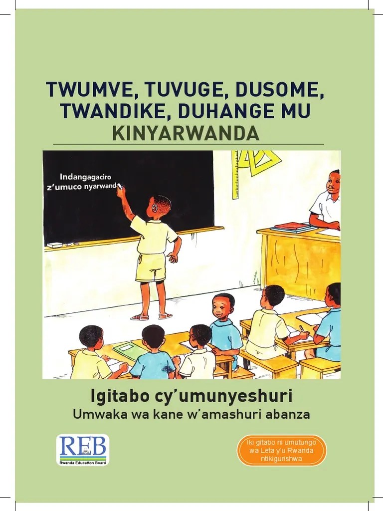 Kinyarwanda P4 SB PDF PDF Rwanda Languages Of Africa