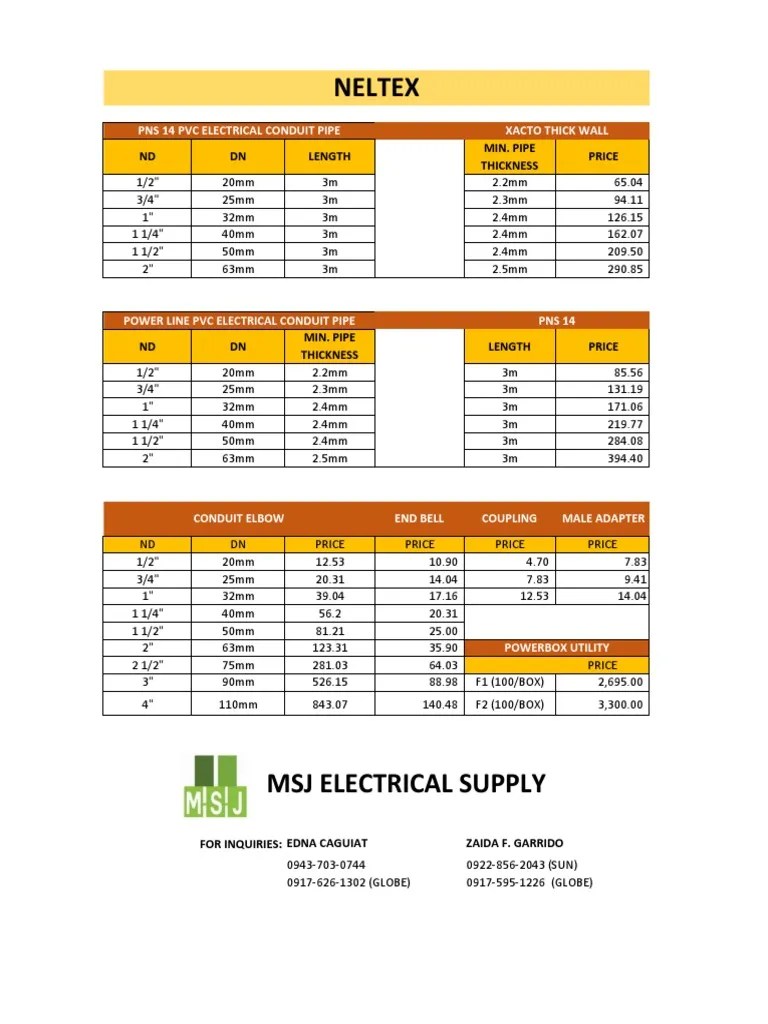 Pvc Pipes For Electrical Wiring Price List Sale Purchase gbupresnenskij.ru