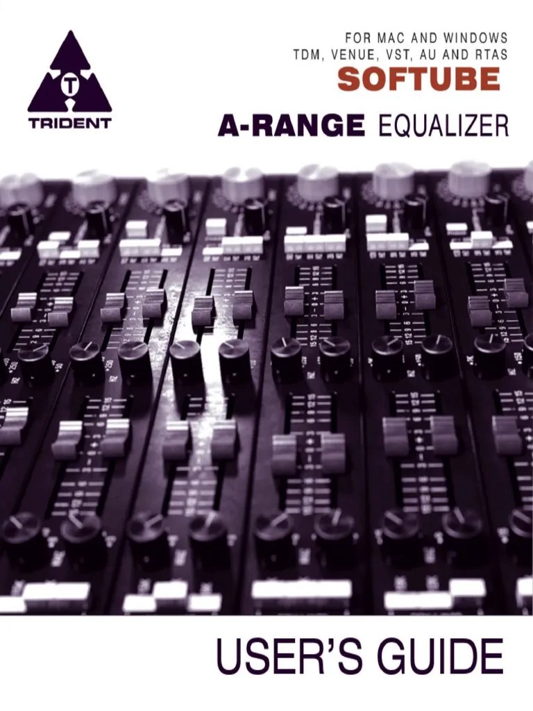 Trident A-Range Manual | PDF | Equalization (Audio) | Hertz