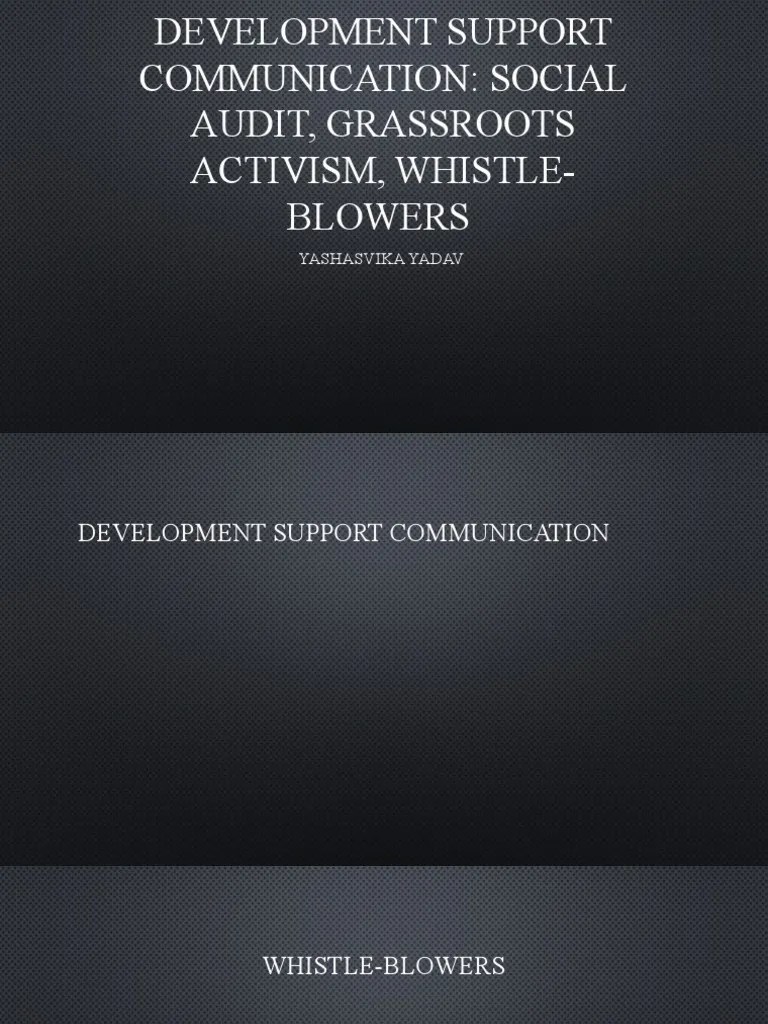 Development Support Communication PDF Public Sphere