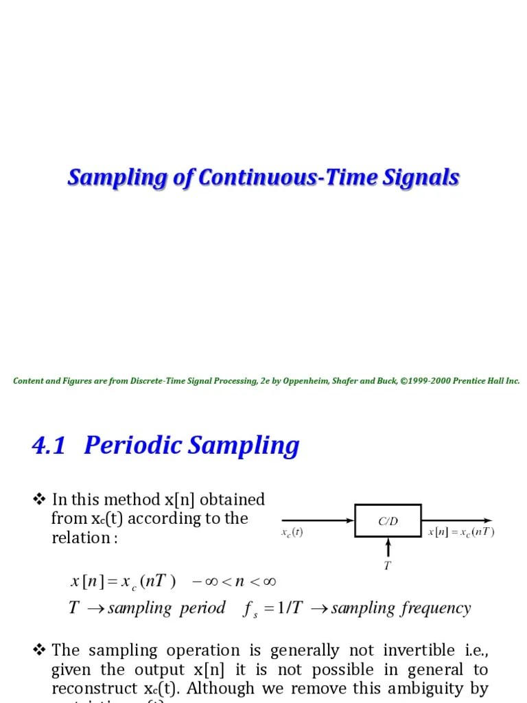 Multirate Signal Processing PDF Sampling (Signal Processing) Low