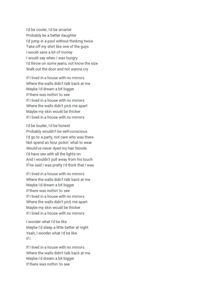 House With No Mirrors PDF