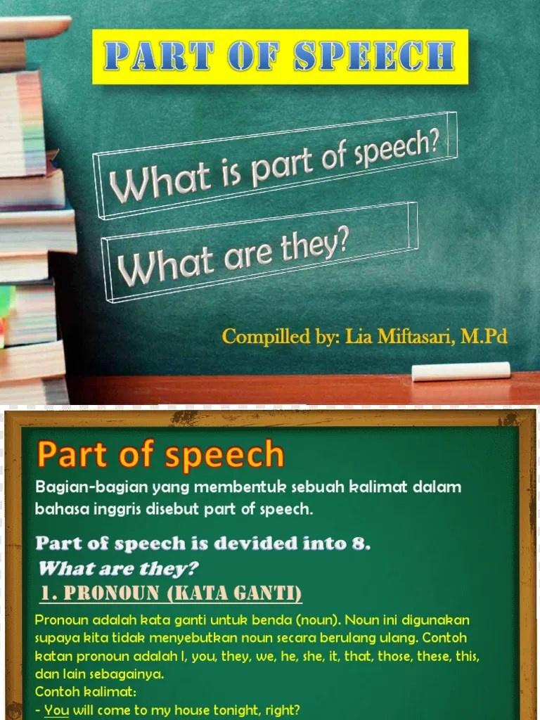 Part of Speech PDF