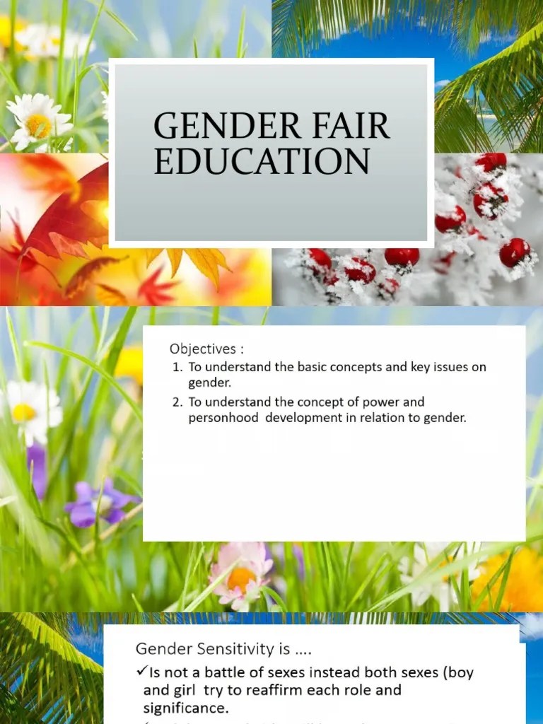 NSTP Gender FAIR EDUCATION PDF