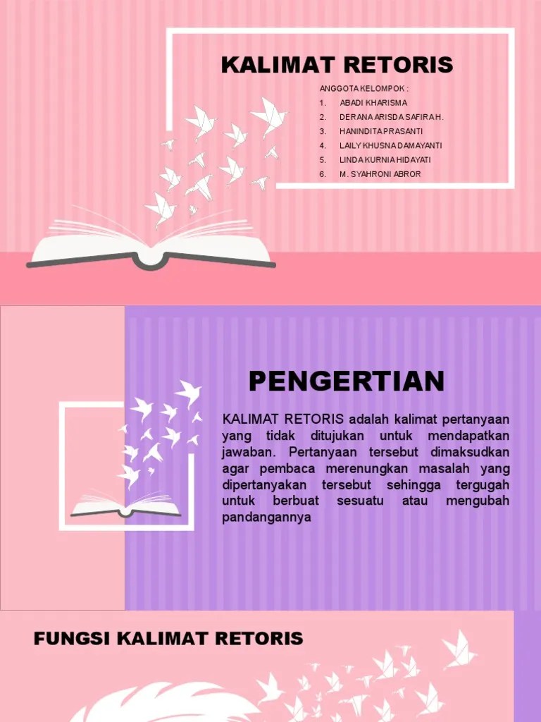 Kalimat Retoris | PDF