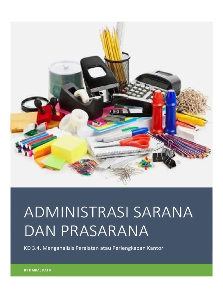 KD 3.4. Menganalisis Peralatan Atau Perlengkapan Kantor | PDF