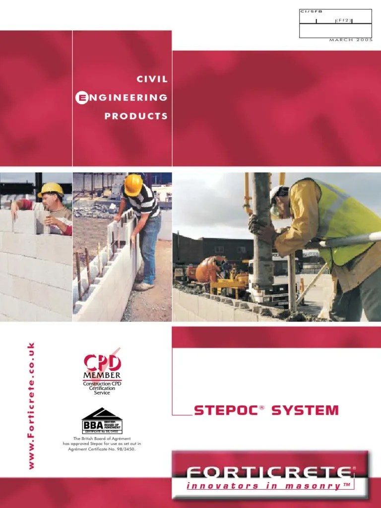 Stepoc PDF Masonry Concrete