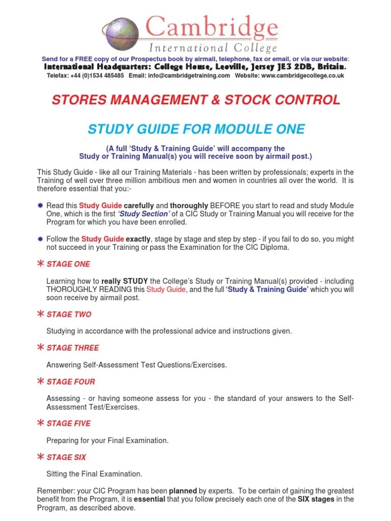 stores management notes Retail Fax