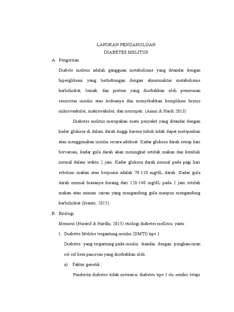 Laporan Pendahuluan Fachri DM | PDF