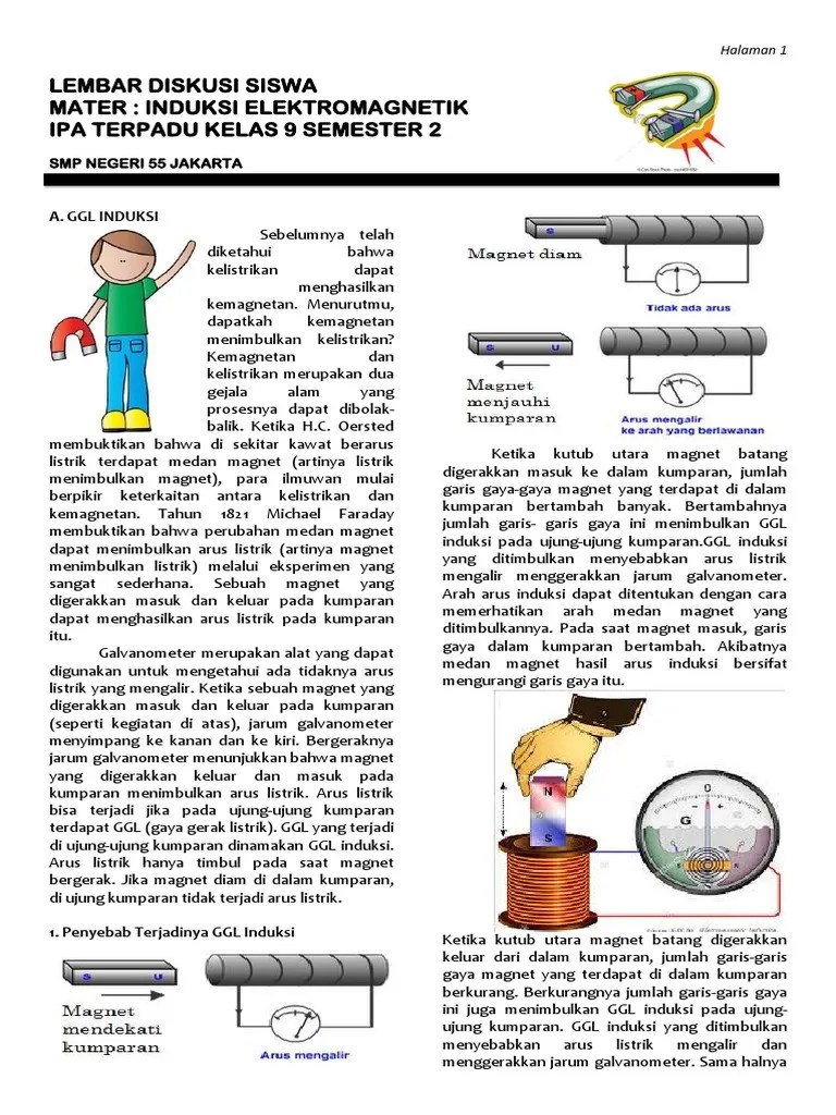 Rangkuman Induksi Elektromagnetik 1617 | PDF