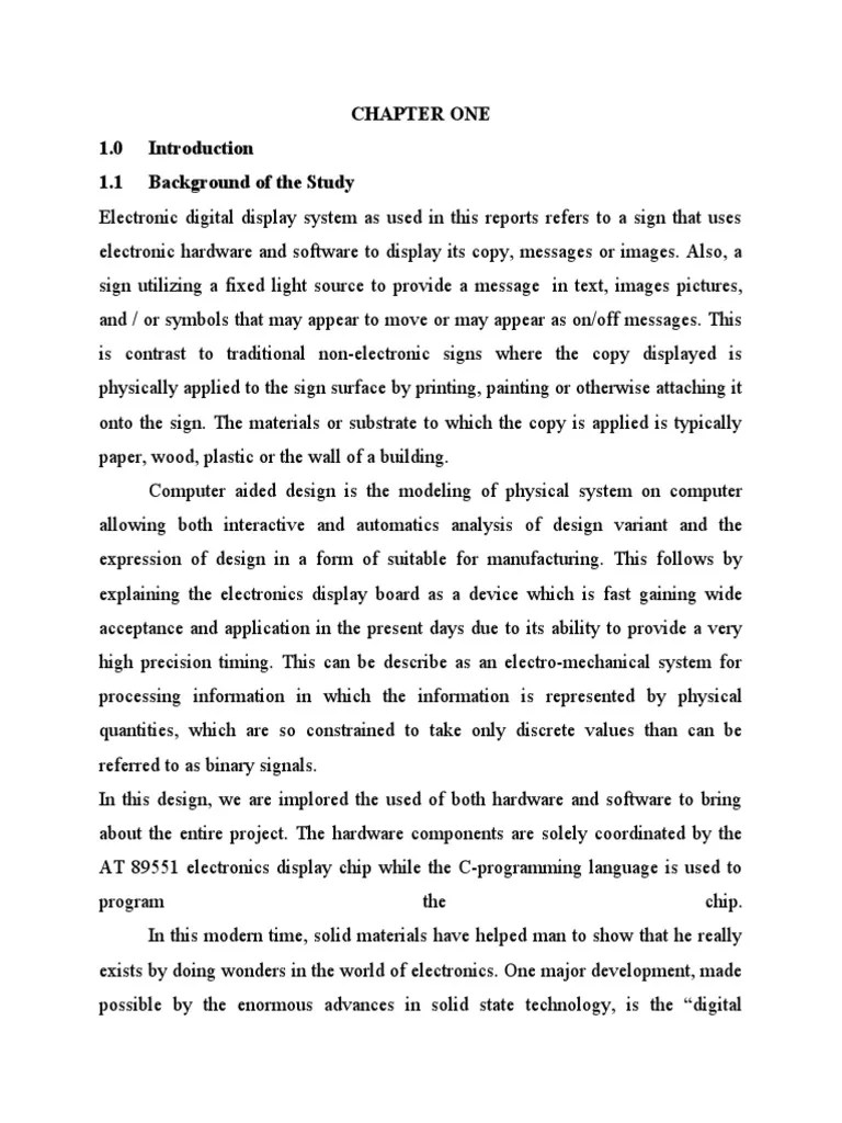 Electronic Display Board Real Project PDF Antenna (Radio) Transmitter