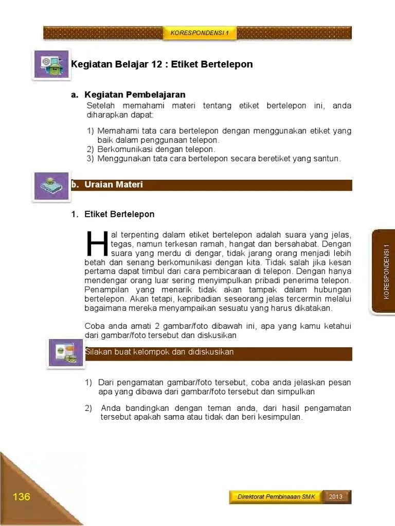 Etiket Bertelepon | PDF