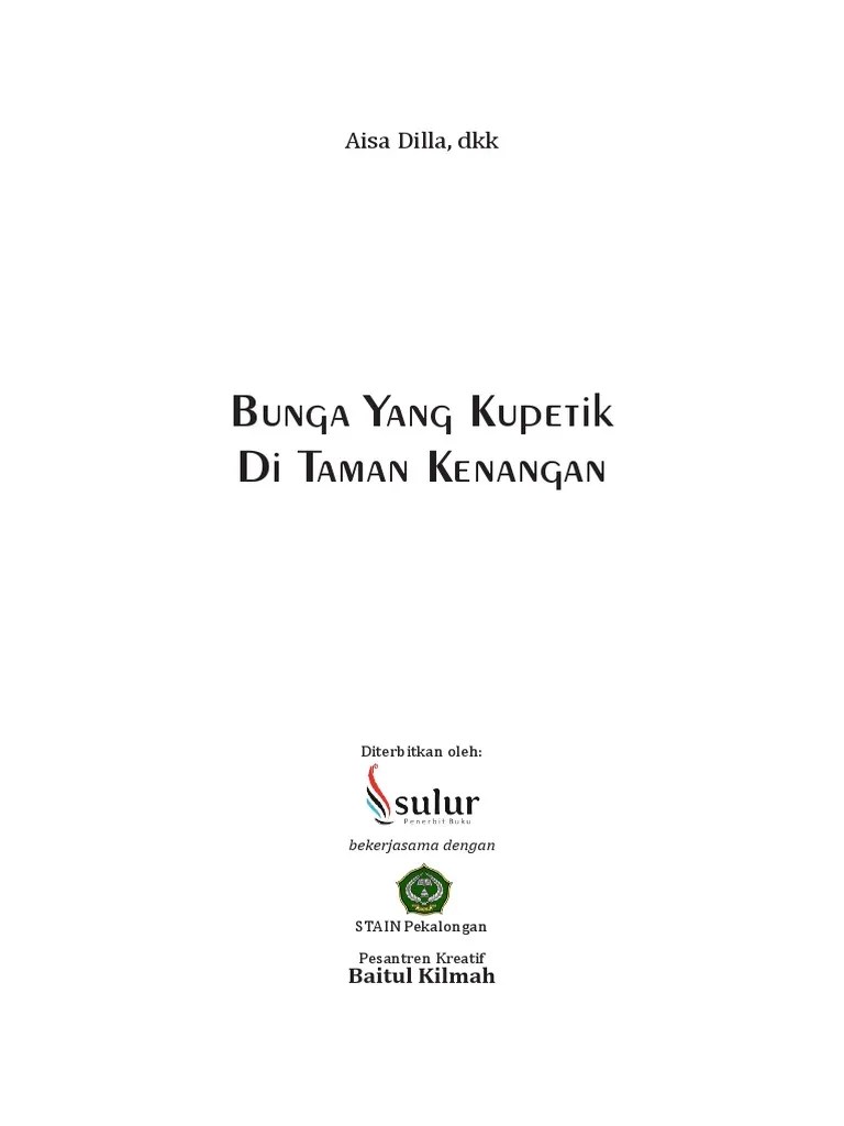 Buku-Bunga Yang Kupetik | PDF