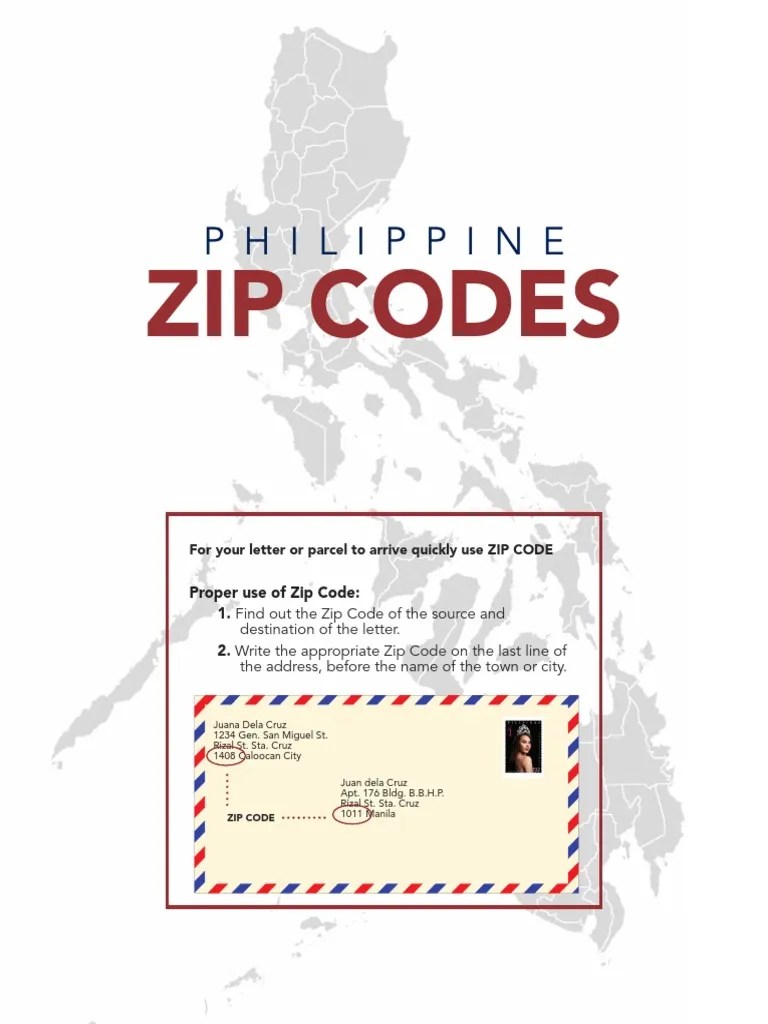 Zip Codes Philippine PDF Manila Makati