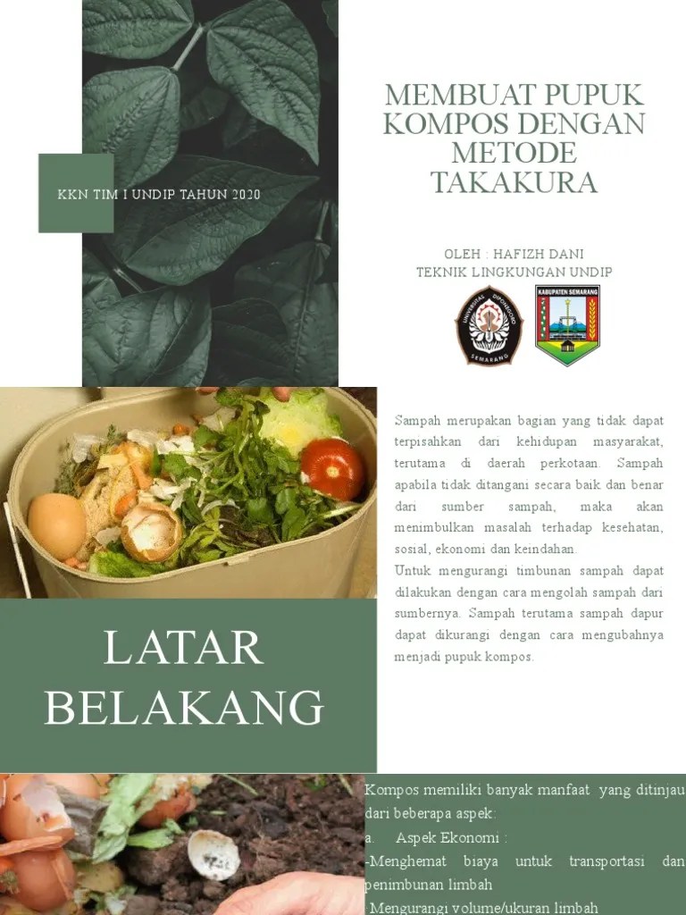Komposting Metode Takakura | PDF
