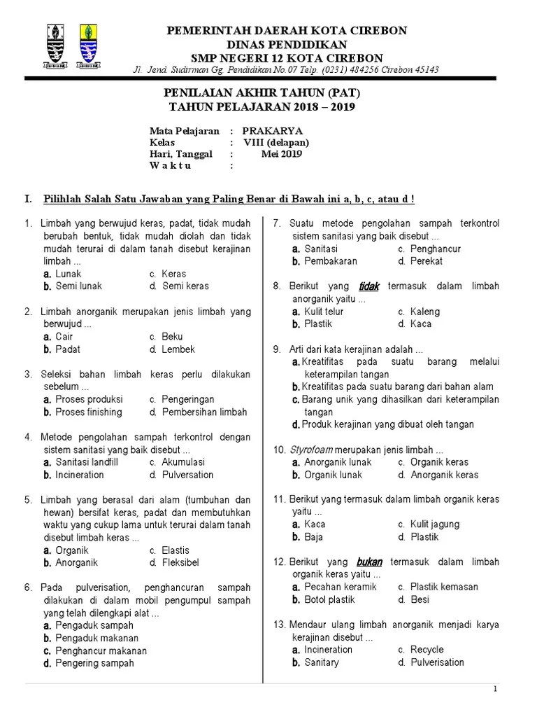 Berikut Ini Bukan Termasuk Manfaat Daur Ulang Limbah Organik Yaitu
