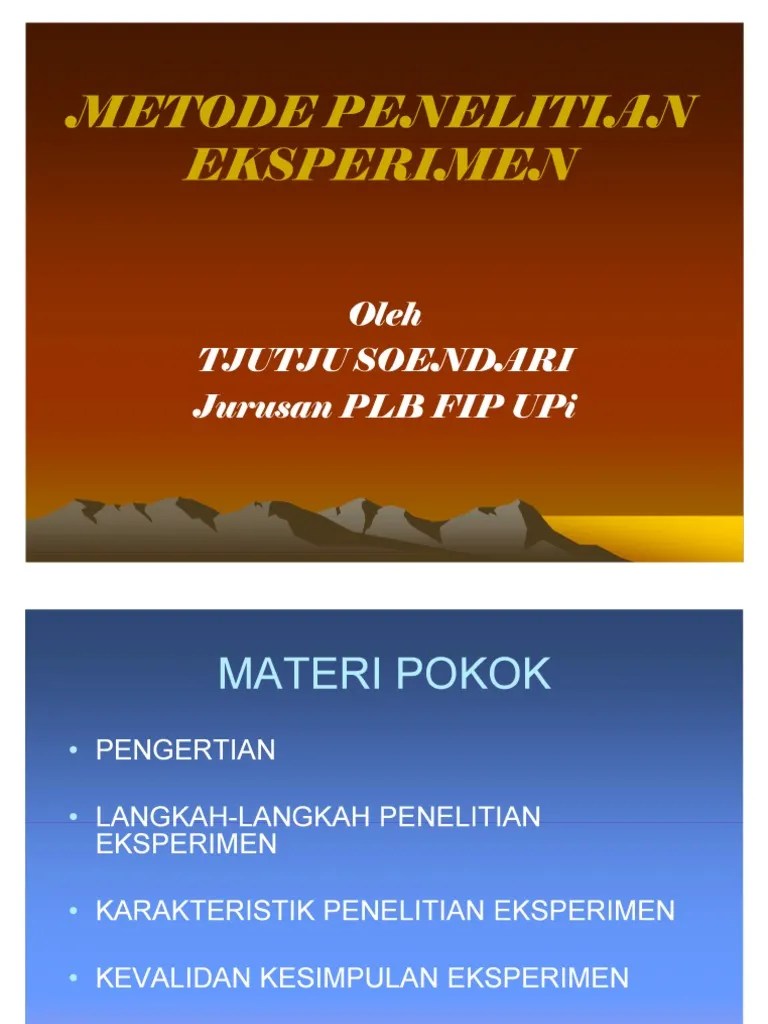 PENELITIAN EKSPERIMEN.ppt Mode]