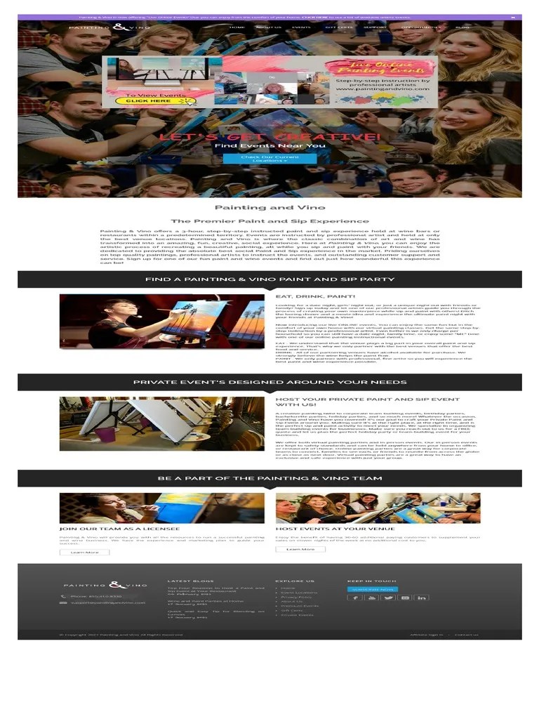 Paint and Sip Near MePainting Classes Near PDF