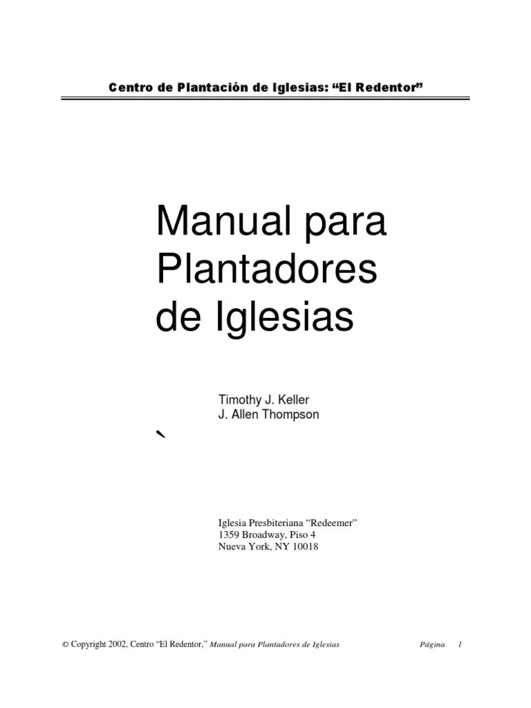 Keller Manual Del Plantador PDF Pobreza Pobreza e indigencia