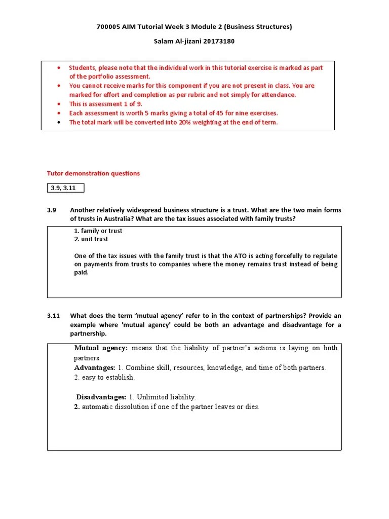 Tutor Demonstration Questions Partners. 2. Easy To Establish PDF