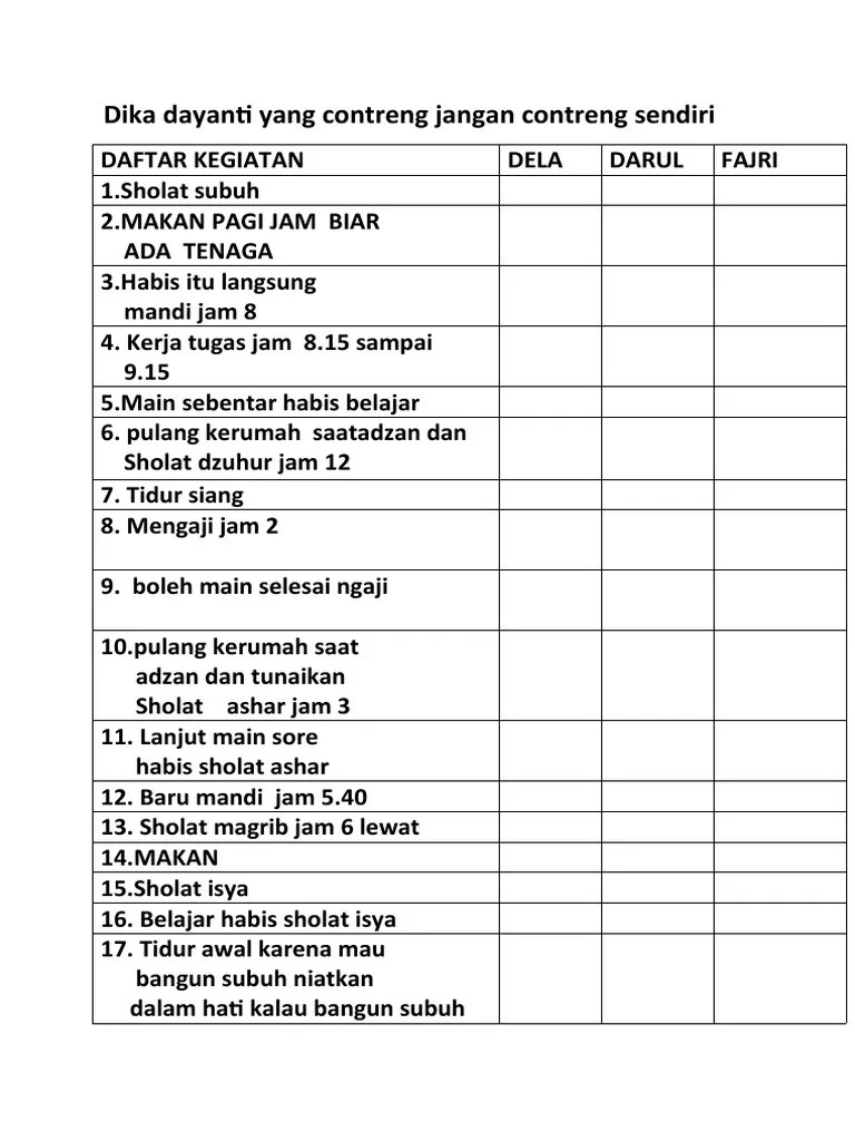 Dela Darul Fajri | PDF