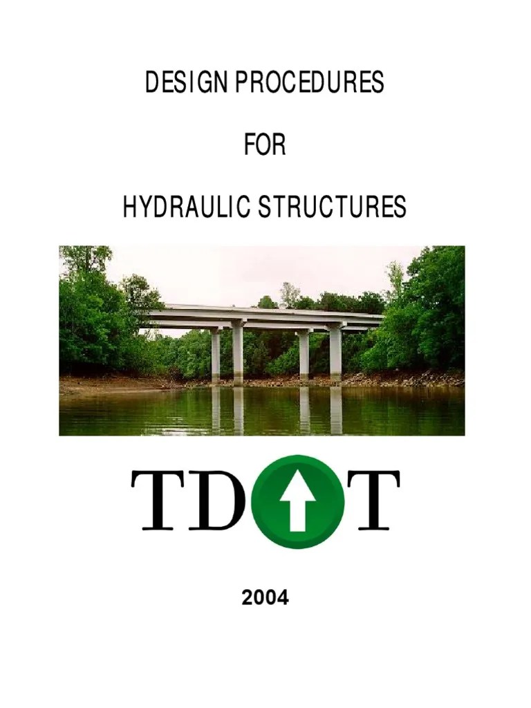 Design Procedures for Hydraulic Structures Guidelines for Determining Flood Frequencies