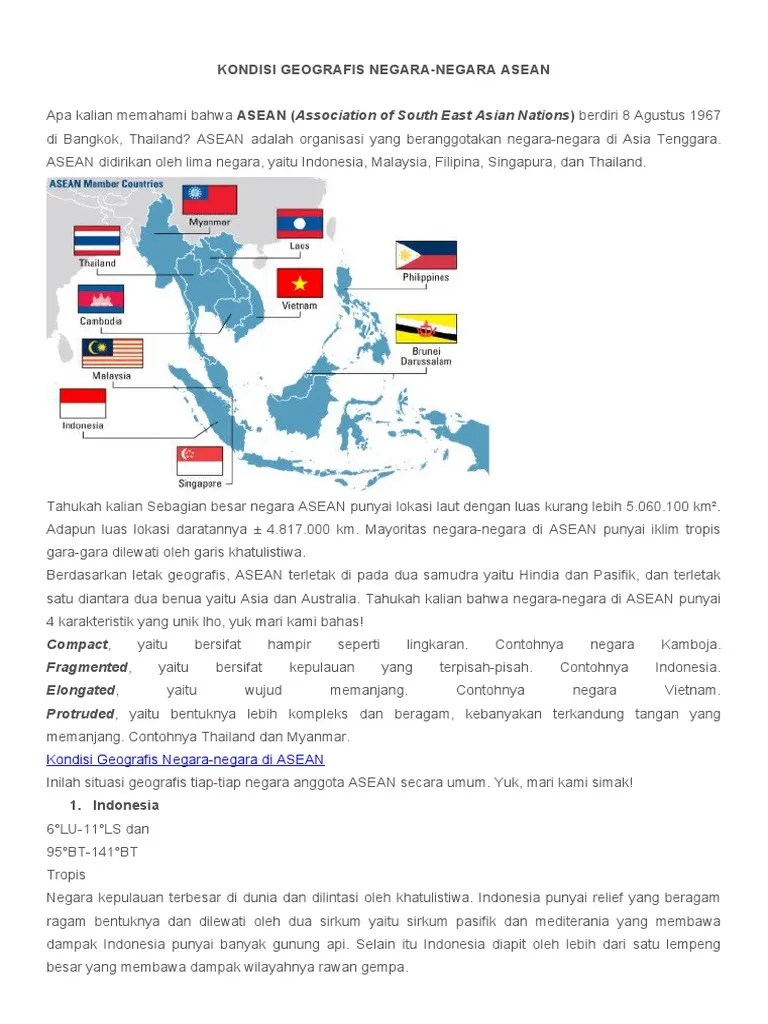 Negara-Negara ASEAN | PDF