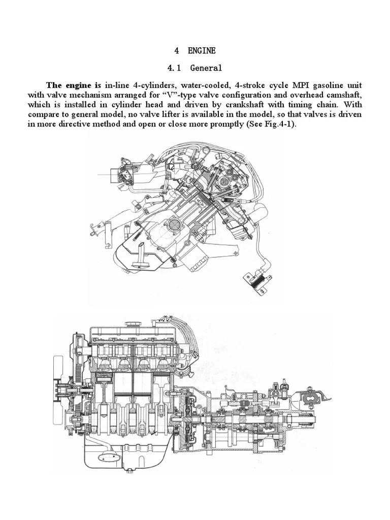 An InDepth Look at the Electronic Fuel Injection System and 4Cylinder