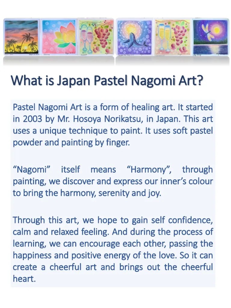 What Is Japan Pastel Nagomi Art? PDF