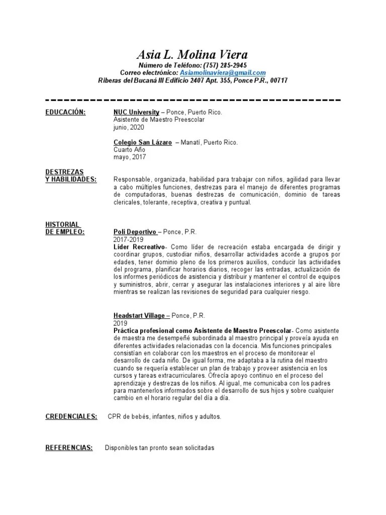Resumé de Asia Molina Viera PDF La naturaleza humana Enseñando y