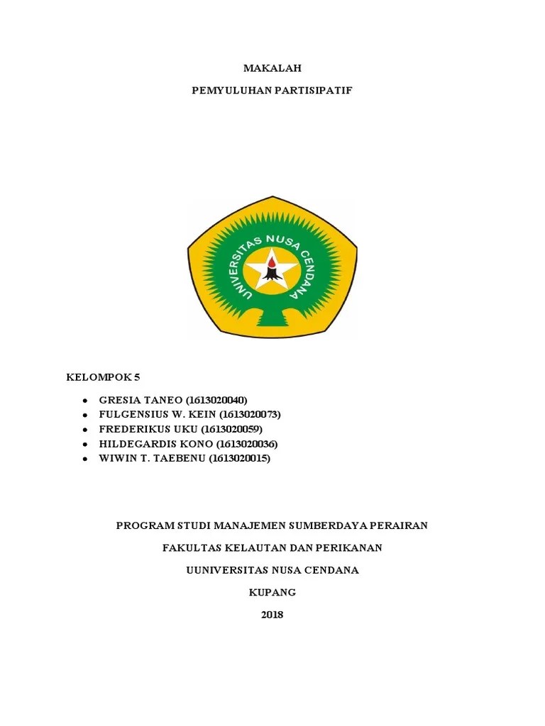 Penyuluhan Partisipatif | PDF