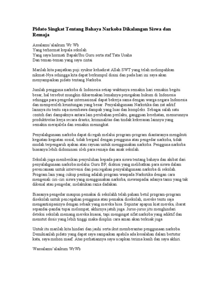 Contoh Teks Pidato Tentang Pendidikan Singkat Dan Jelas Terkait Teks
