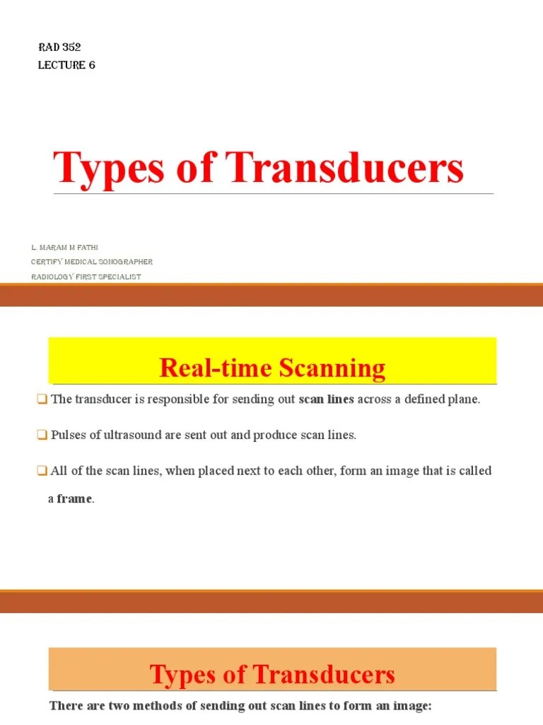 Types of Transducers PDF Array Data Structure Optics