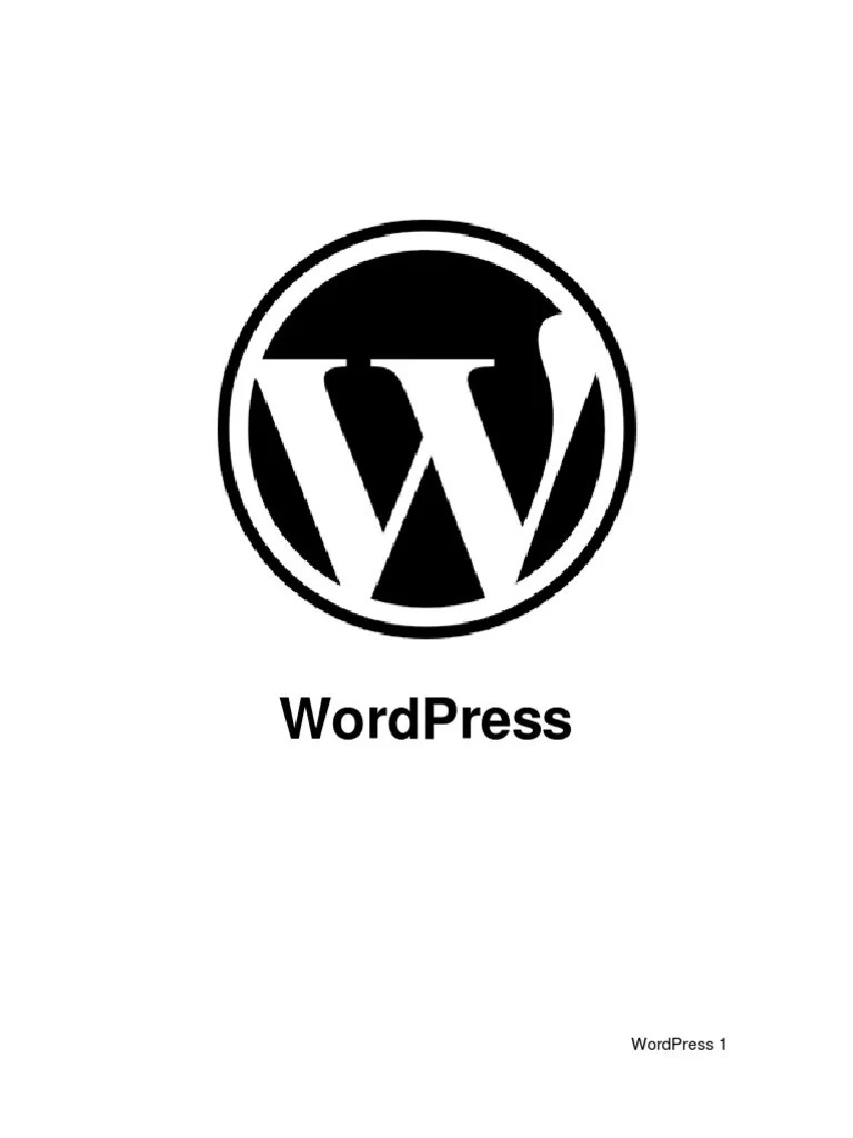 wordpress tutorial Word Press Login