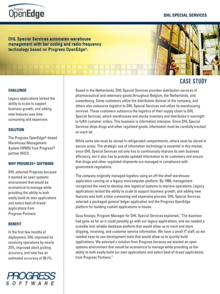 dhl Warehouse Logistics