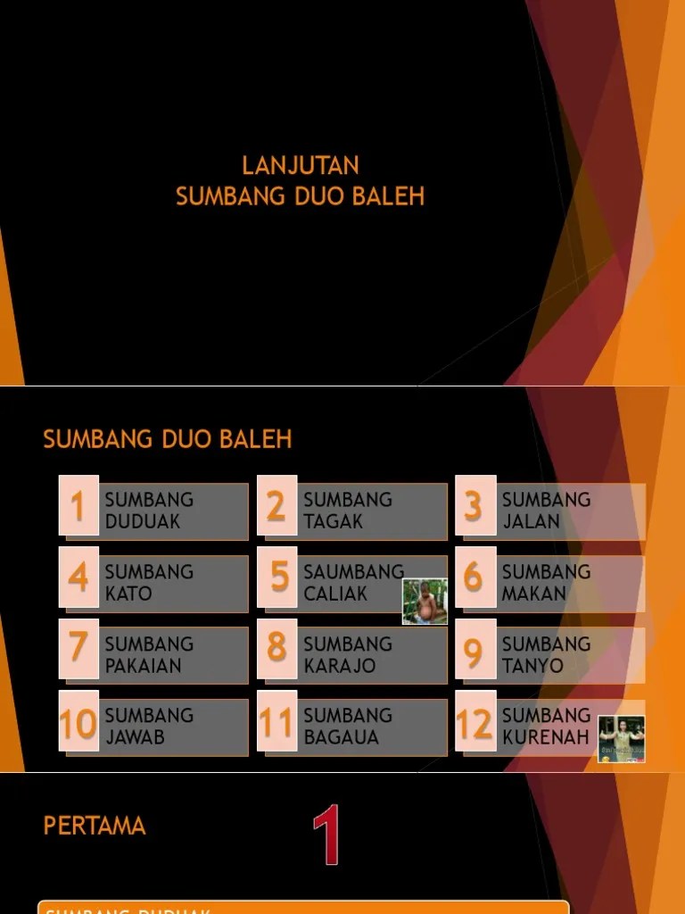 Sumbang Duo Baleh