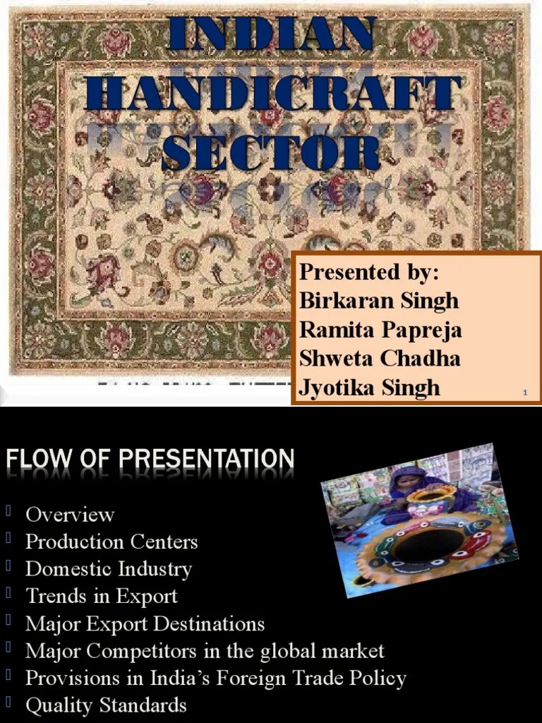 handicraft industry final