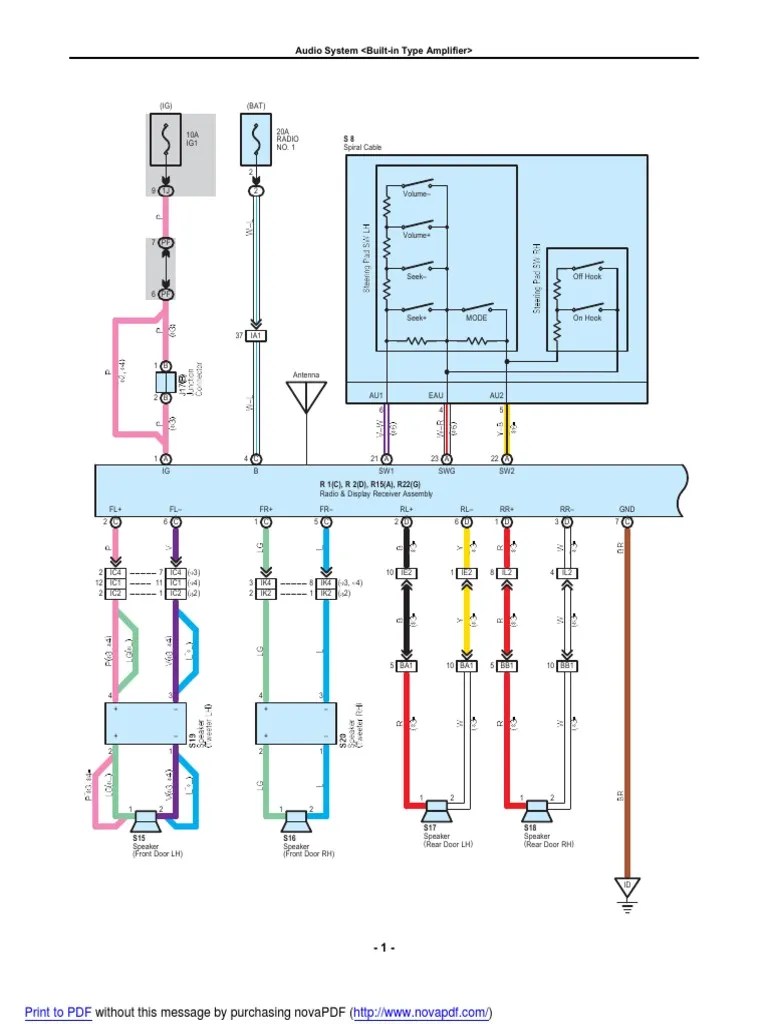 2013 Tacoma Electrical Wiring Diagrams | PDF | Electrical Engineering