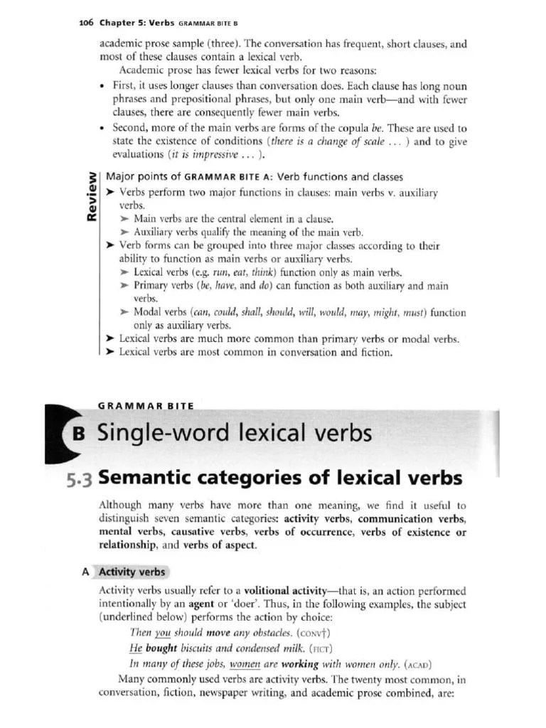 Single-Word+lexical+verbs +Biber,+Conrad+and+Leech + (2002) | PDF