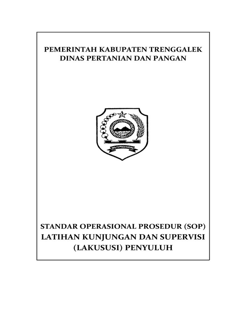 Psp. 1. Latihan Kunjungan Dan Supervisi Lakususi Penyuluh | PDF