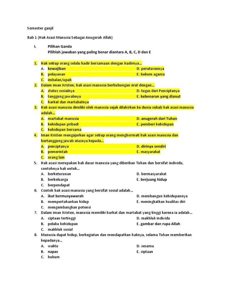 Lks Kelas Xii Agama 1 2 | PDF