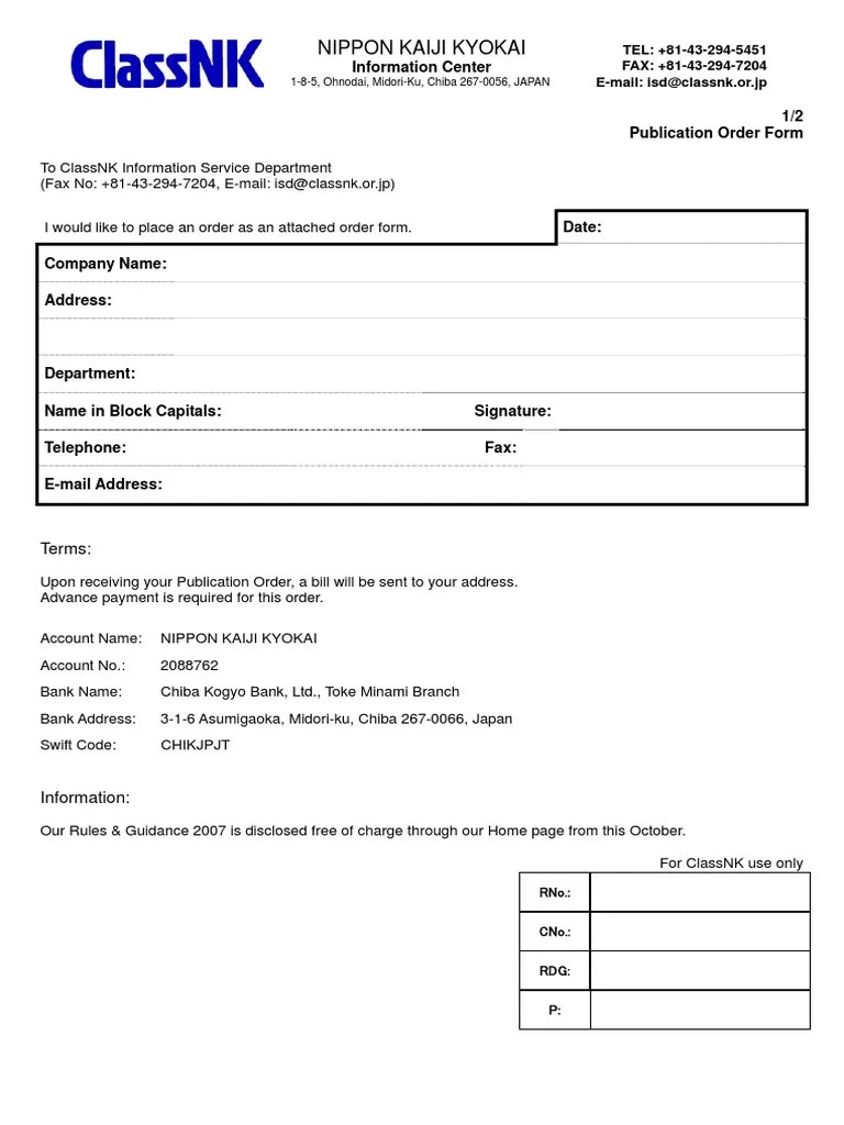 Nippon Kaiji Kyokai Information Center PDF Ships Shipping