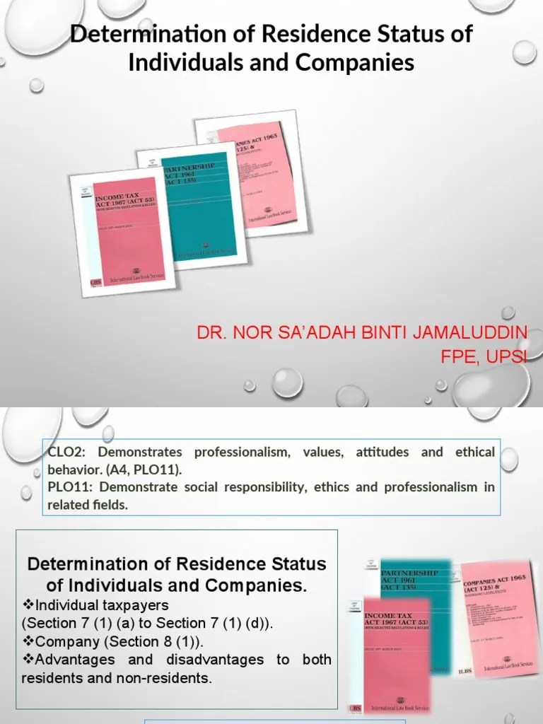 Chapter 2 Determination of Residence Status PDF