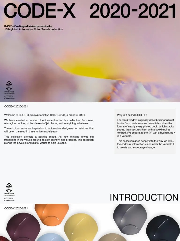 Car Color Trends 20202021 PDF Color Nature