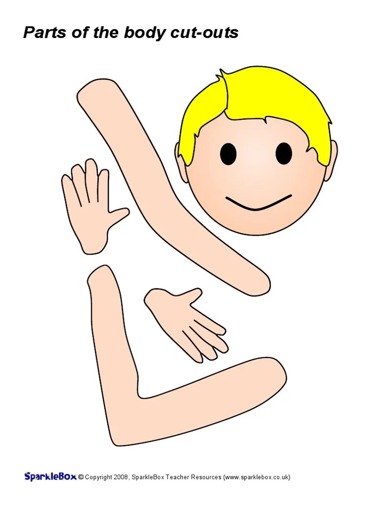 Parts of The Body Cut-Outs | PDF