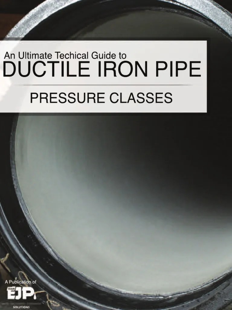 Ductile Iron Pipe Pressure Classes PDF Pipe (Fluid Conveyance