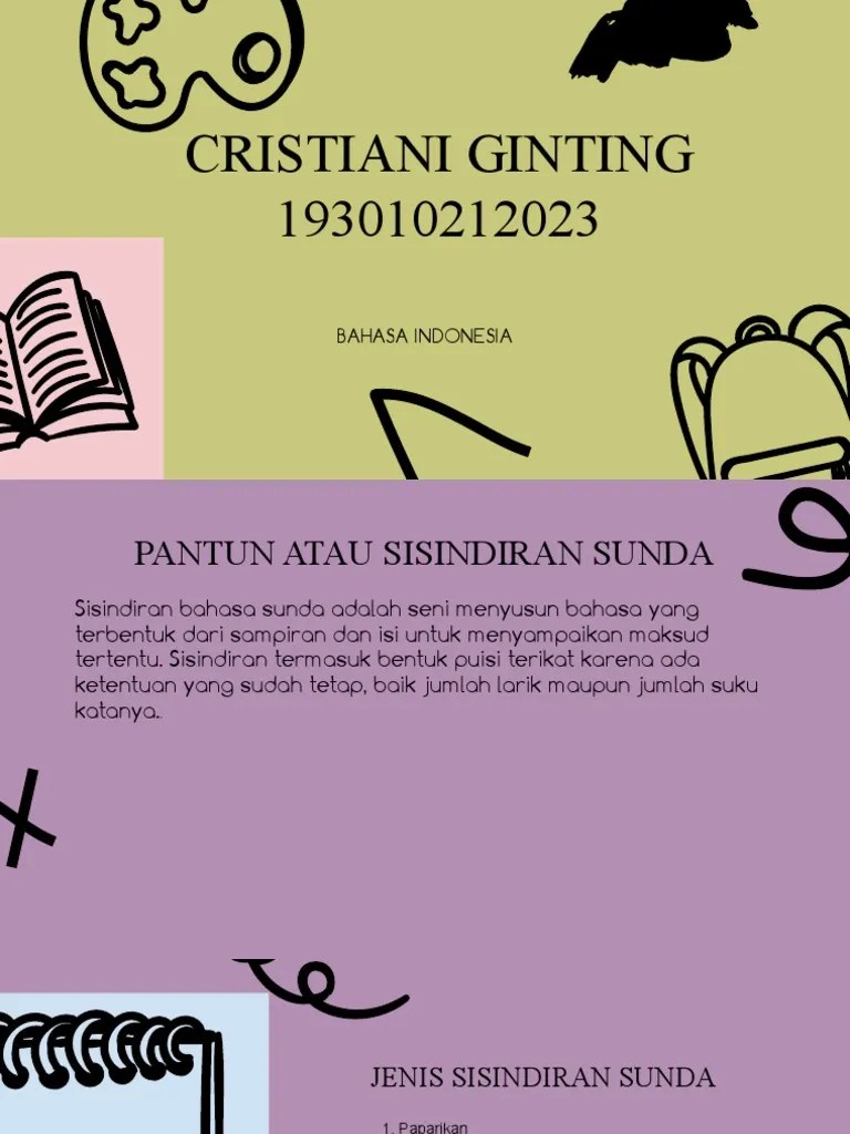 Sisindiran Sunda | PDF