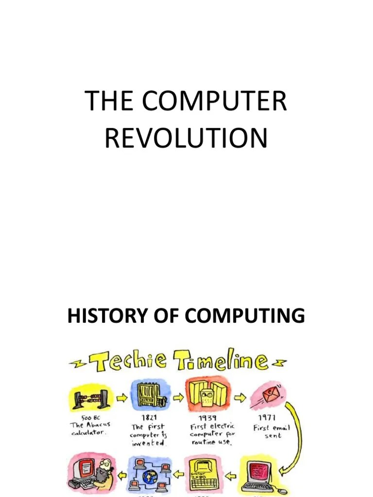 The Computer Revolution PDF